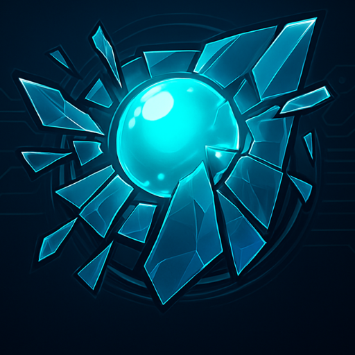 Breax - Rahatlatıcı mobil oyun logosu, RADQN tarafından geliştirildi